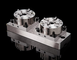 Maxx-ER (Erowa) ITS 43124 CNC Pneumatic Double Chuck System 1