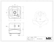 Maxx-ER (D/C) Holder 010607 Square Electrode Holder S25
