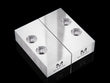 MaxxVise Aluminum Self Centering Vise Spare Part Soft Jaw 39x80x21mm (Set of 2) 2