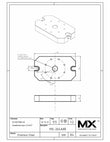 MaxxMacro (System 3R) 3R-A26488 Chuck Adapter Plate print