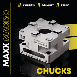 MaxxMacro® Chucks Manual and Pneumatic