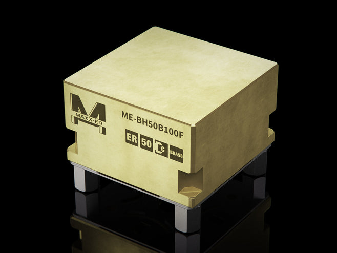 Maxx-ER (Erowa) 50 Brass Full Blank Electrode Holder C 3