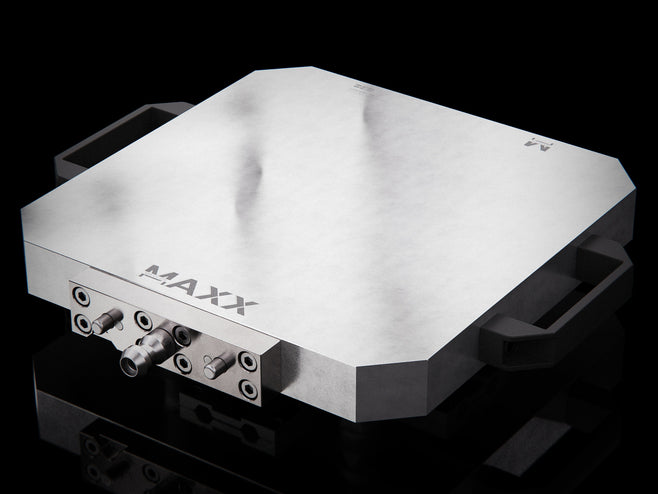 MaxxUPC (Erowa) UPC Aluminum Blank Electrode Pallet With Gripperlink 1