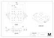 MaxxUPC 108155 UPC Aluminum to Zero Point Pitch 52 Pallet