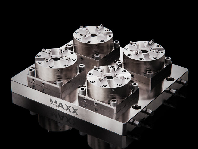 Maxx-ER (Erowa) 100 P Stainless Multi 4 Pneumatic Chuck System 1