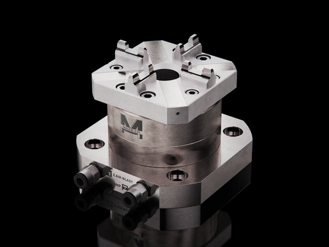 Maxx-ER (Erowa) 007623 Stainless Pneumatic Machine-Adapted Chuck Rapid Action with Mounting Plate 1