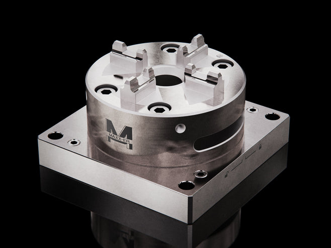 Maxx-ER (Erowa) 038824 100 P Stainless Manual Quick Chuck WEDM Rust Proof With Mounting Plate 118x118mm 1