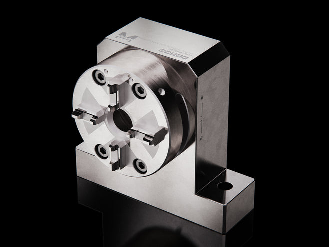 Maxx-ER (Erowa) 100 P Stainless Manual Quick Chuck With Horizontal 90-Degree Mounting Plate