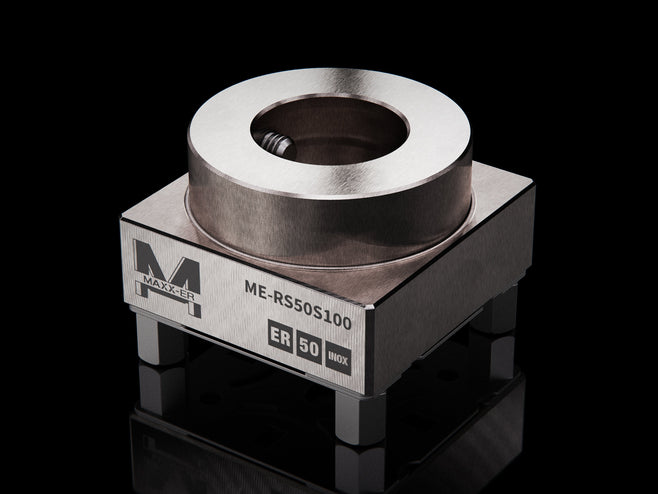 Maxx-ER (Erowa) 50 Stainless Round Stock Electrode Holder 1.0" 1