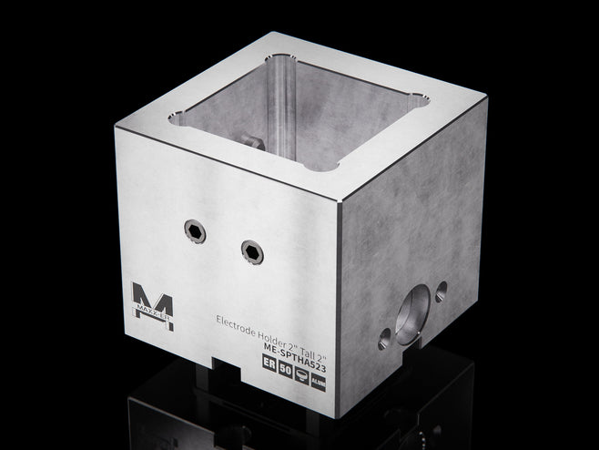 Maxx-ER (Erowa) 50 Aluminum Pocket Electrode Holder 2" Tall 2" 1