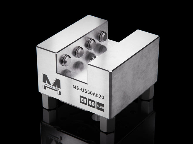 Maxx-ER (Erowa) 50 Aluminum Slotted Electrode Holder U20 1