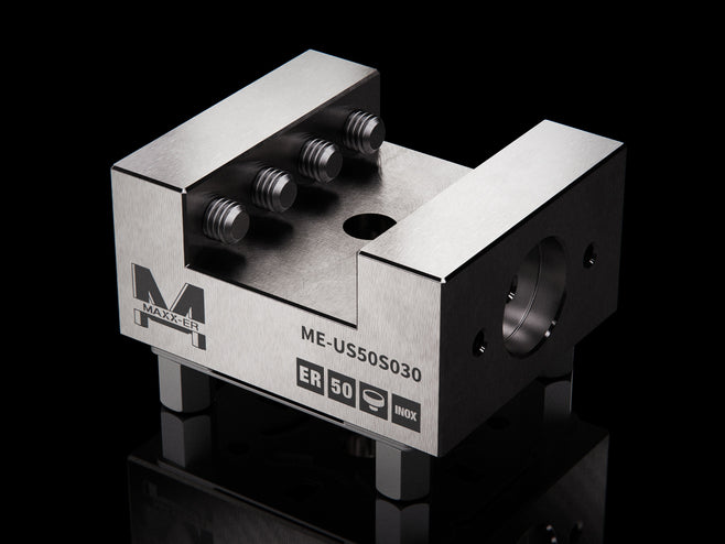 Maxx-ER (Erowa) 50 Stainless Slotted Electrode Holder U30 1