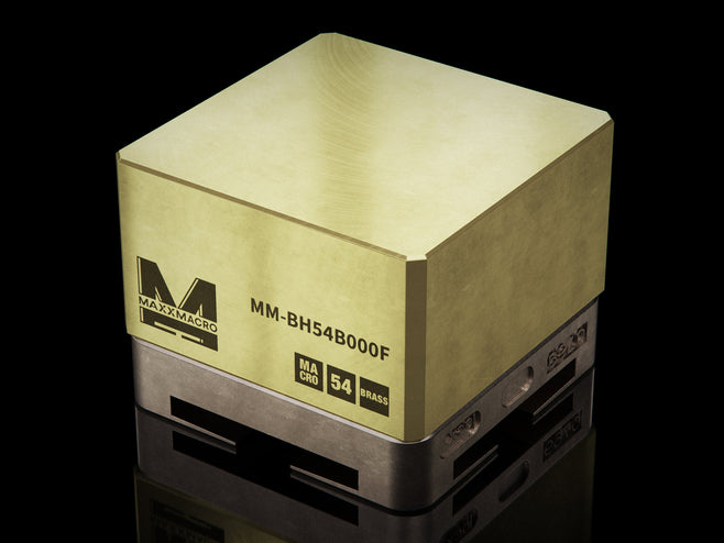 MaxxMacro® (System 3R) 54 Brass Full Blank Electrode Holder 1