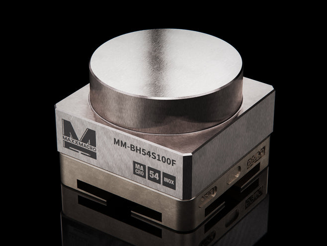 MaxxMacro® (System 3R) 54 Stainless Full Blank Round Stock Electrode Holder 1
