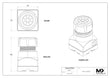 MaxxMacro (System 3R) 54 ER Collet Chuck ER32 4