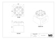 MaxxMacro (System 3R) 54 Manual Chuck with Mounting Plate CNC Manual 5