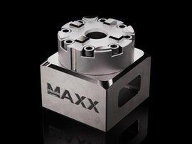MaxxMacro® 54 610.21-S Manual Chuck with Mounting Plate CNC Manual