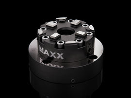 MaxxMacro 54 600.22 Manual Chuck with Mounting Plate for Lathe 1