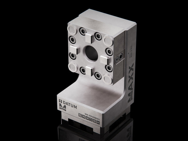 MaxxMacro® (System 3R) 70 Low Profile Manual Chuck Angle Adapter Horizontal 90-Degree Adapter WEDM Rust Proof 1