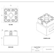 MaxxMacro (System 3R) 70 Low Profile Manual Chuck with Mounting Plate CNC 5