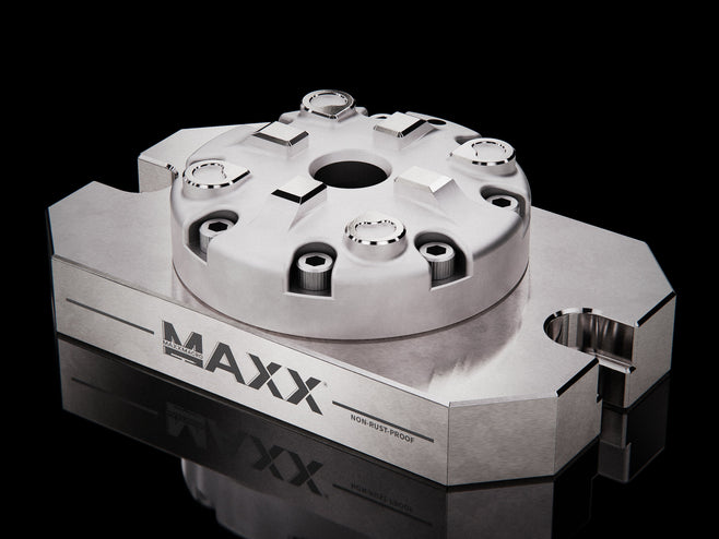 MaxxMacro® (System 3R) 70 Low Profile Manual Chuck 600.28-S with Mounting Plate 1