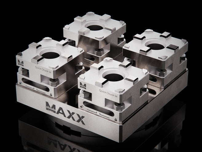 MaxxMagnun (System 3R) 156 Pallet with MaxxMacro 54 Chuck Multi 4 QuickChuck 1