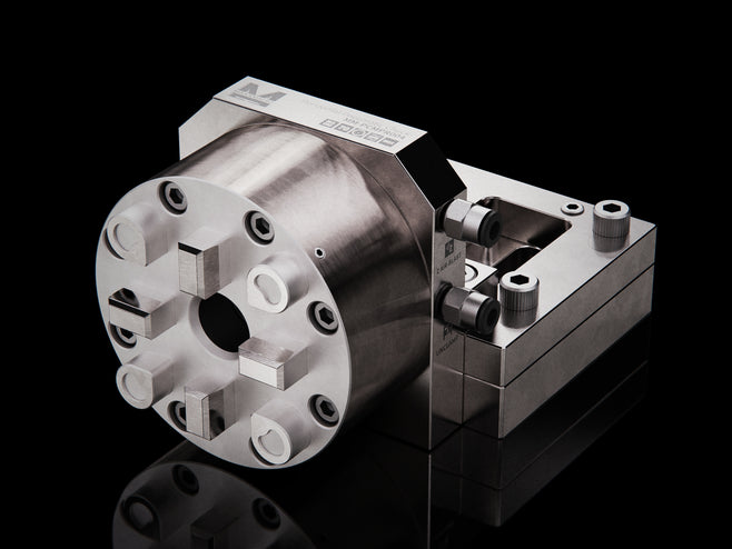 MaxxMacro® (System 3R) 70 Pneumatic Chuck 600.1-30 WEDM Rust Proof with Horizontal 90-Degree RSM Mounting Plate
