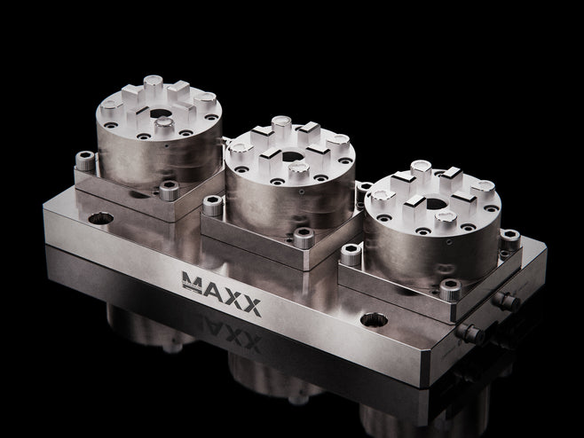MaxxMacro® (System 3R) 70 Multi 3 Pneumatic Chuck 600.1-30 Precision Rail 1