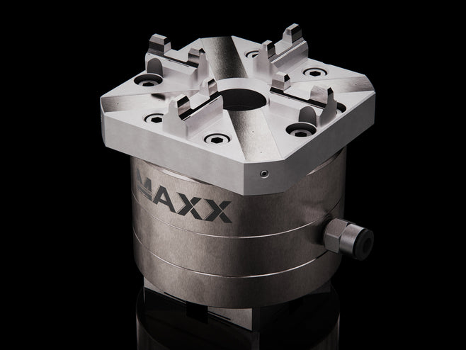 MaxxMacro® (System 3R) 54 to Maxx-ER (Erowa) Rapid-action Pneumatic Chuck 007625 System Adapter 1