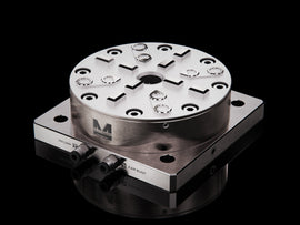 MaxxMagnun (System 3R) Pneumatic Chuck Manual Short Drawbar with Mounting Plate 160x160 mm 1