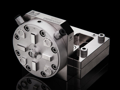 MaxxMacro® (System 3R) 70 Pneumatic Low Profile Chuck WEDM Rust Proof with Horizontal 90-Degree RSM Adapter 1