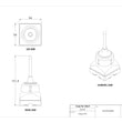 MaxxMacro 54 Probe Centering Sensor Stationary 8mm Tip