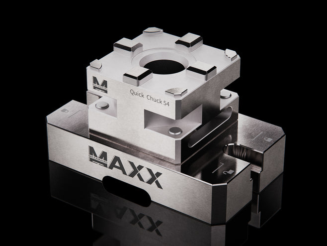 MaxxMacro® (System 3R) 54 Manual Quick Chuck WEDM Rust Proof With Mounting Plate