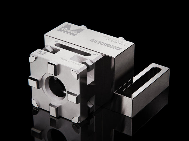 MaxxMacro® (System 3R) 54 Manual Quick Chuck WEDM Rust Proof with Horizontal 90-Degree Mounting Plate 1