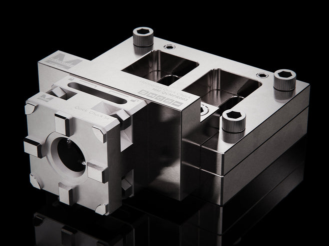 MaxxMacro® (System 3R) 54 Manual Quick Chuck WEDM Rust Proof with Horizontal 90-Degree RSM Mounting Plate 1