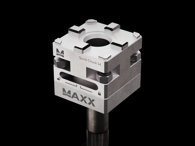 MaxxMacro® (System 3R) 54 Manual Quick Chuck WEDM Rust Proof with 20mm Lathe Round Connection Rod 1