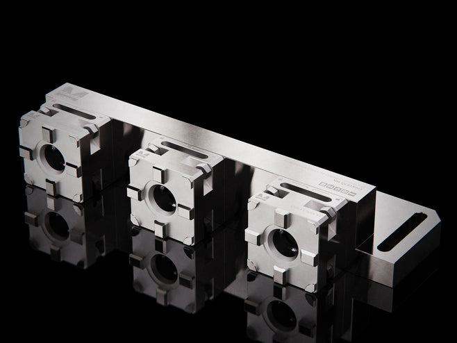 MaxxMacro® (System 3R) 54 Multi 3 Quick Chuck 90-Degree Precision Rail WEDM Rust Proof