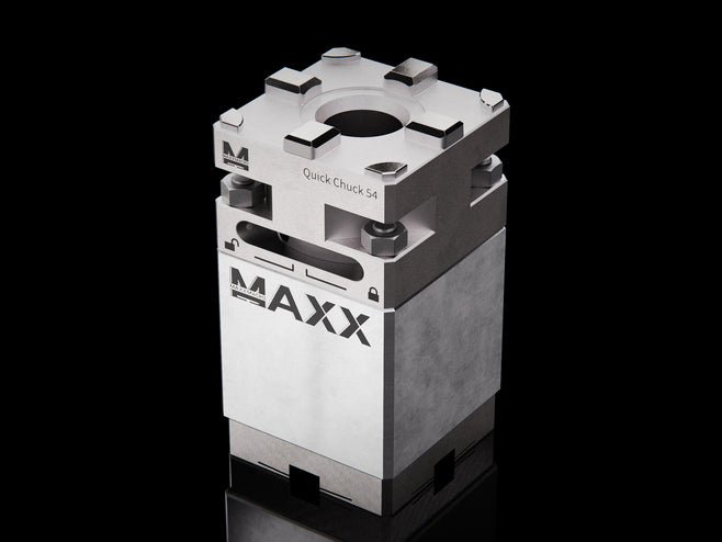 MaxxMacro® (System 3R) 54 Aluminum Manual QuickChuck Vertical Extension 4" 1
