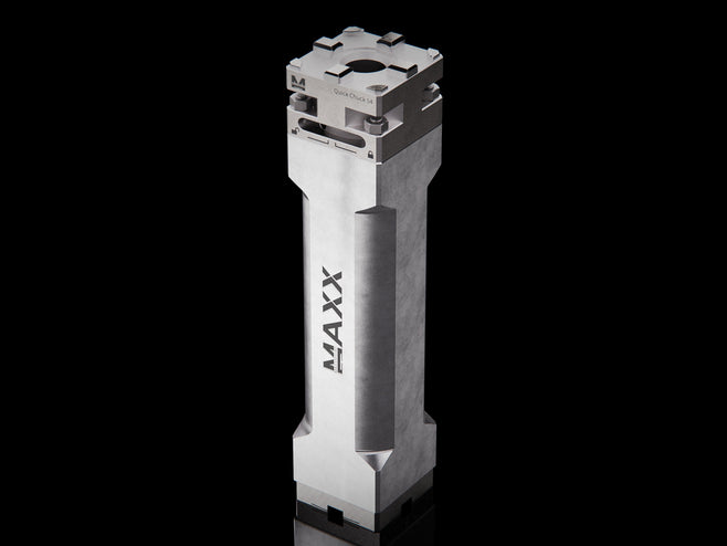 MaxxMacro® (System 3R) 54 Aluminum Manual QuickChuck Vertical Extension 10" 1