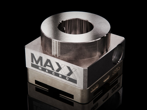 MaxxMacro 54 Stainless Round Stock Holder 25mm