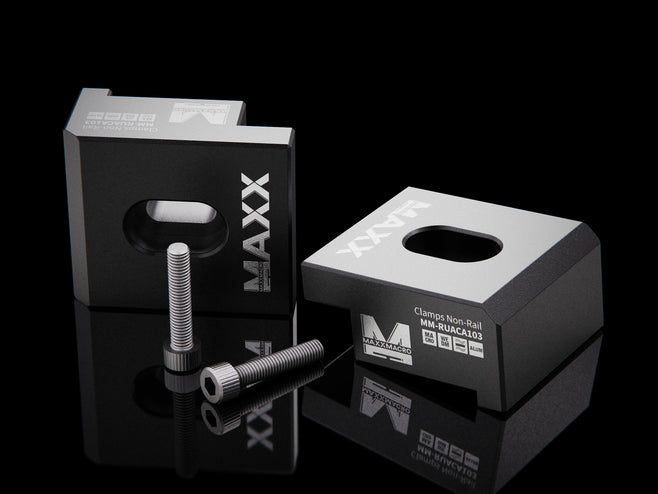 MaxxMacro® (System 3R) A239 MXRuler (3Ruler) Clamps non-rail WEDM Accessory Rust Proof (Set of 2) 1