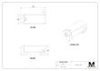 MaxxMacro® 225.2 MXRuler Reference stop WEDM Accessory Rust Proof (Set of 2)