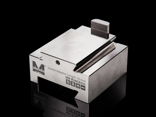 MaxxMacro® (System 3R) 223 MXRuler Spacer Adapter 30 mm WEDM Accessory Rust Proof Length 70 mm 2
