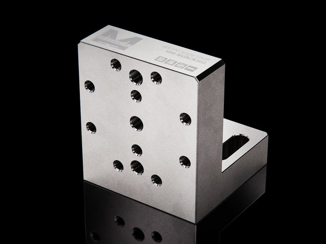 MaxxMacro® (System 3R) 201.5A MXRuler (3Ruler) Angle shelf Mounting Plate WEDM Rust Proof 1