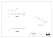 MaxxMacro 2002J2 MXRuler WEDM Reference element 209mm