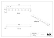 MaxxMacro 20039J12 MXRuler WEDM Reference element 370mm