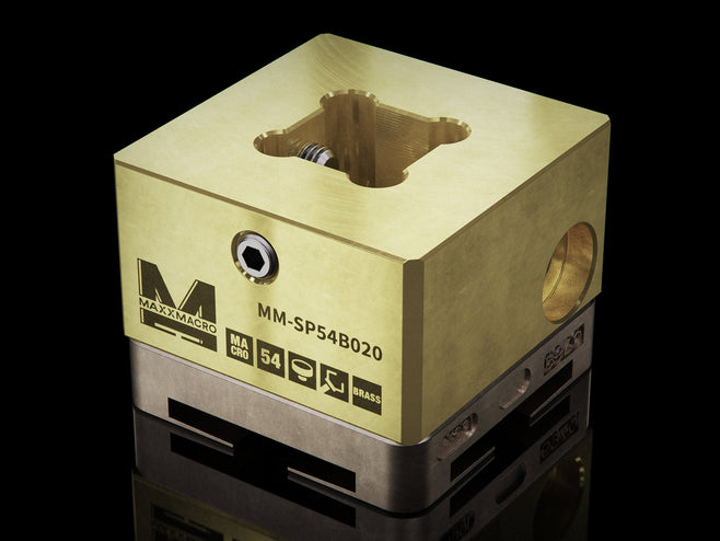 MaxxMacro® (System 3R) 54 Brass Pocket Electrode Holder S20 1
