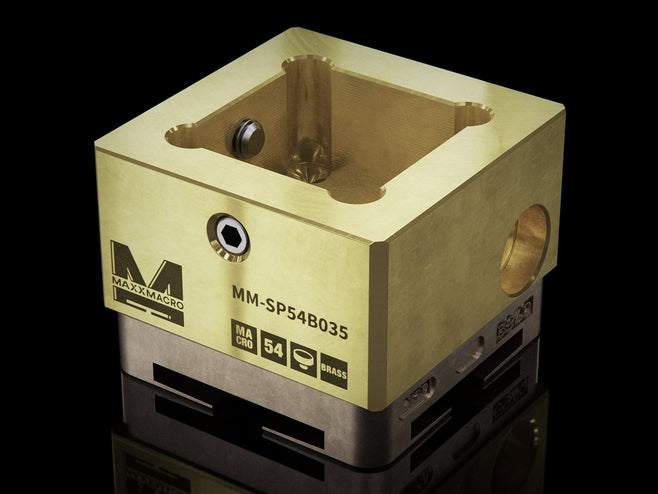 MaxxMacro® (System 3R) 54 Brass Pocket Electrode Holder S35 1