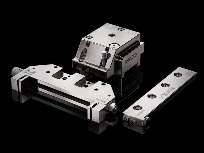 MaxxMacro® (System 3R) Leveling Head User Kit WEDM Accessory Leveling adapter + Rail + SuperVise Rust Proof 1