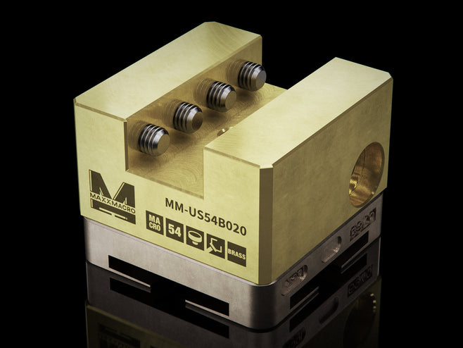 MaxxMacro® (System 3R) 54 Brass Slotted Electrode Holder U20 1